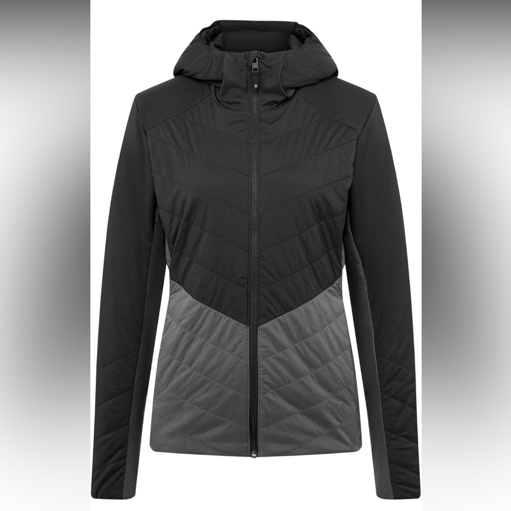 Black Diamond First Light Stretch Insulated Hoody, Large, Black-Anthracite